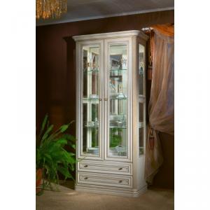 Витрина 2-дверная с  2 ящиками.