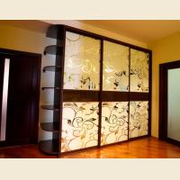 Шкафы-купе с пескоструйным рисунком