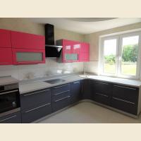 Кухни с фасадами из мдф в пленке пвх