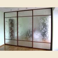 Шкафы-купе с пескоструйным рисунком