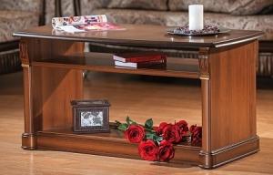 Стол журнальный "Наполи"  с полкой