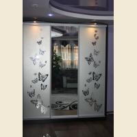 Шкафы-купе с пескоструйным рисунком