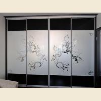 Шкафы-купе с пескоструйным рисунком