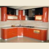 Кухни с фасадами из мдф в пленке пвх