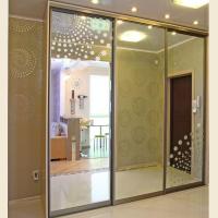 Шкафы-купе с пескоструйным рисунком