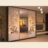 Шкафы-купе с пескоструйным рисунком