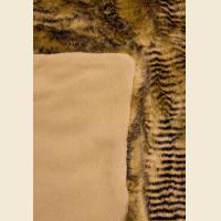 Покрывало енот-черно-серый