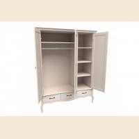 Шкаф 3х-дверный с глухими дверями