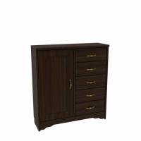 Комод дверь и 5 ящиков