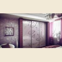 Шкафы-купе с пескоструйным рисунком